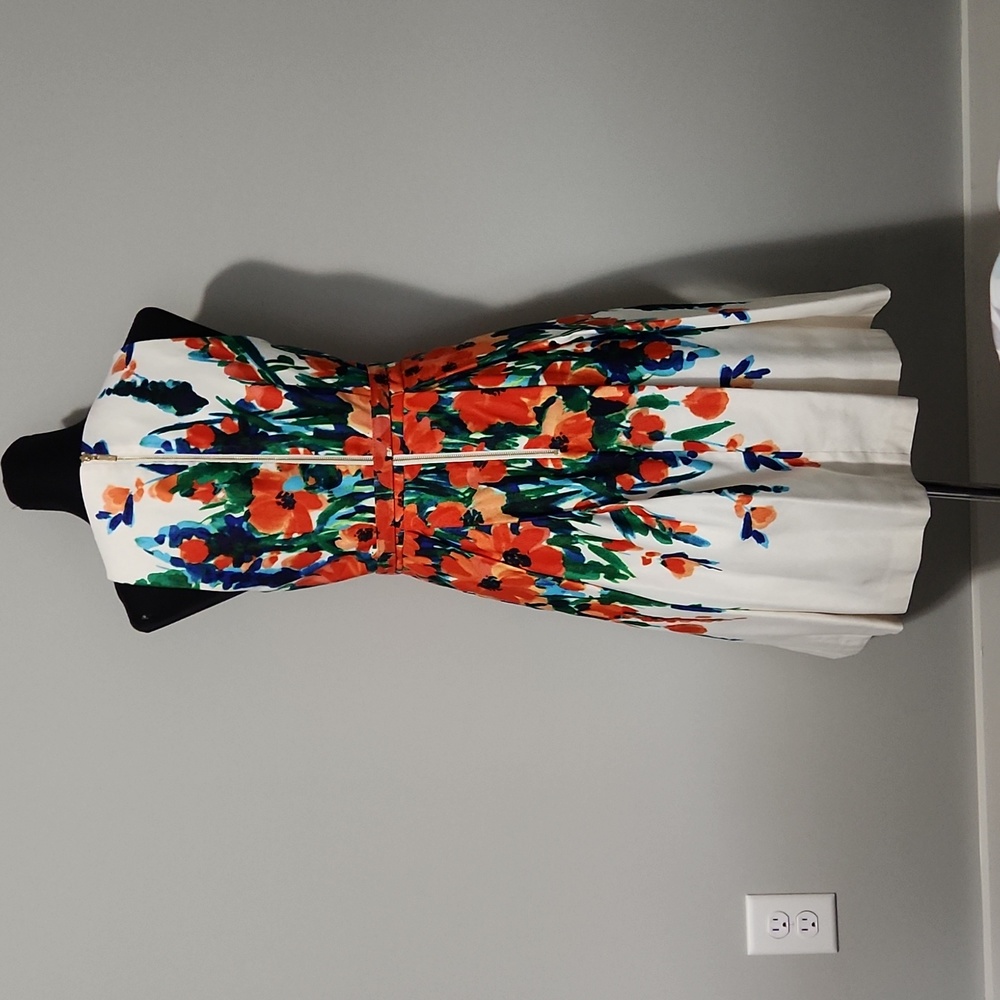 Flower Printed Dress - image 4